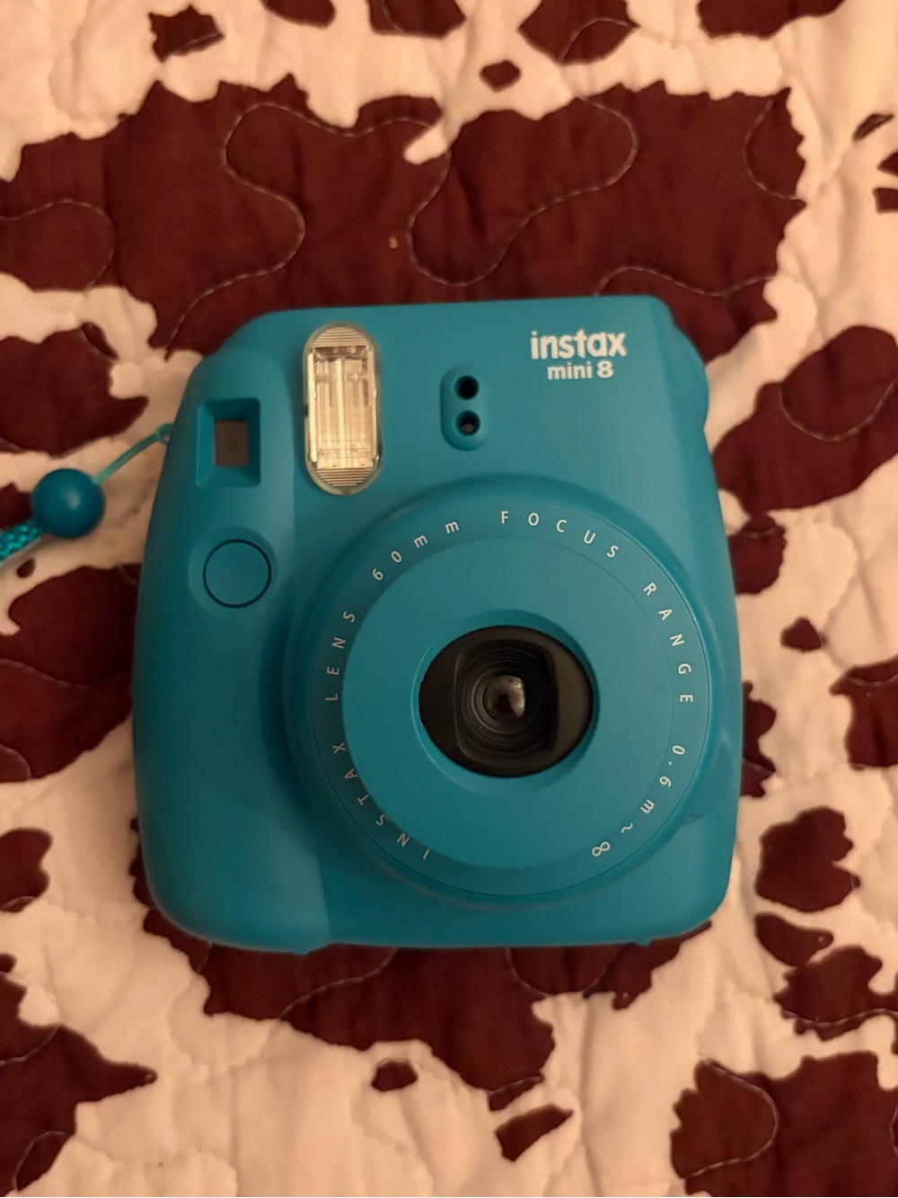 Fujifilm instax mini 8 Instant Camera - Turquoise Blue